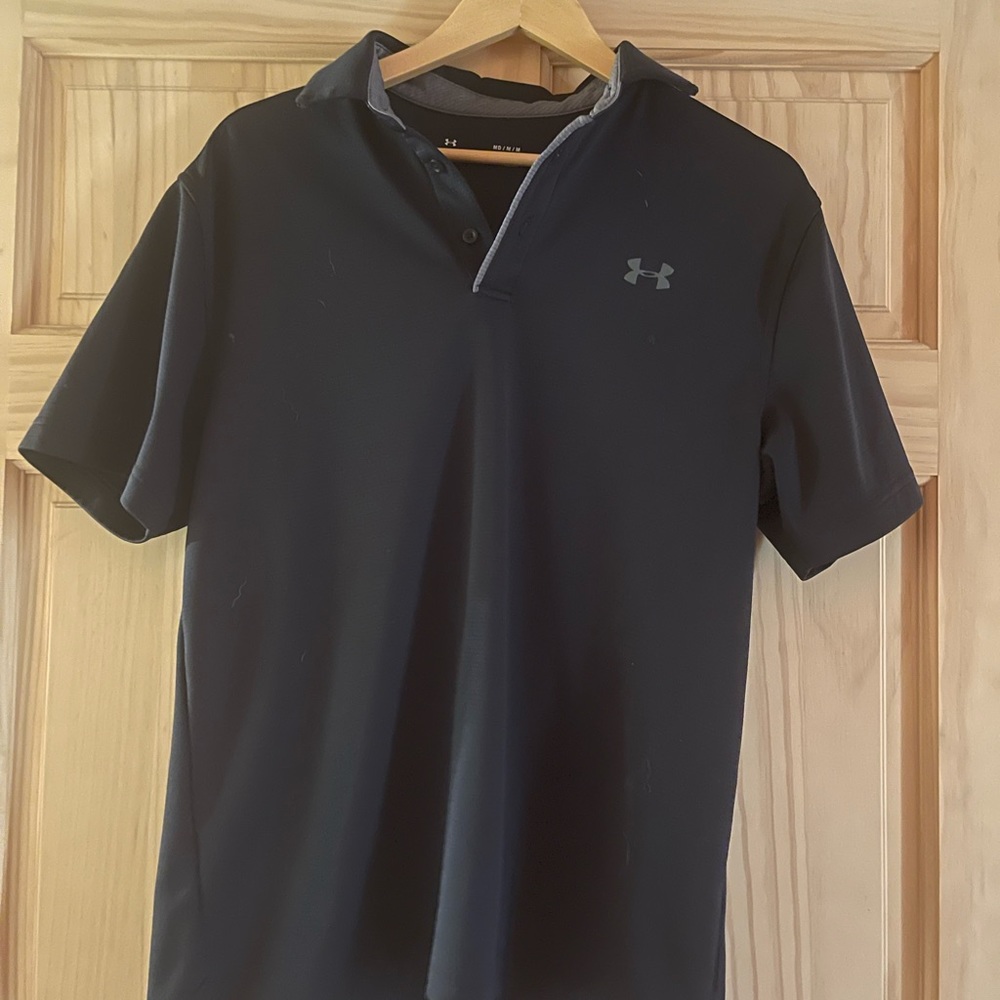 Black Under Armour Polo